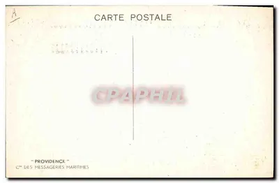 O paquebote "Providence" — editor "Providence" — série A — Verso