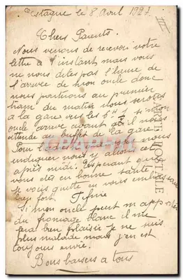 Porthos — Nave postale delle Messageries Maritimes — editore sconosciuto, numero di serie non visibile — Verso