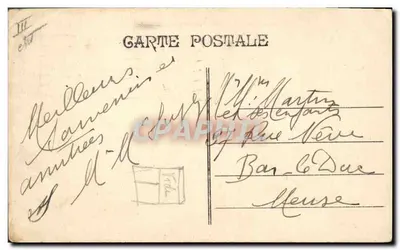 SS. PROVIDENCE — Paquebot rapide français à double hélices de la Cie Gyprien Fabre — éditeur non visible — Verso
