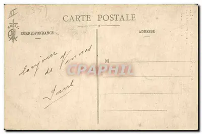 Allons Jeannic, en Bas !... le coq chante !... — Col. E. Hamonic, n° 4297 — Verso