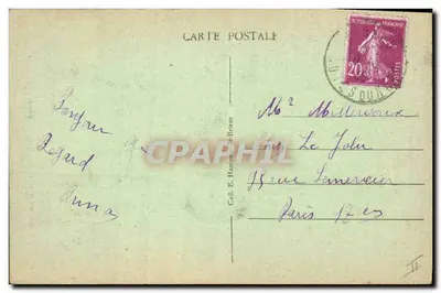 Pomysł... Ojciec Antoine — Lits Clos Bretons — Wydawca Antoine, n° 5556 — Rewers