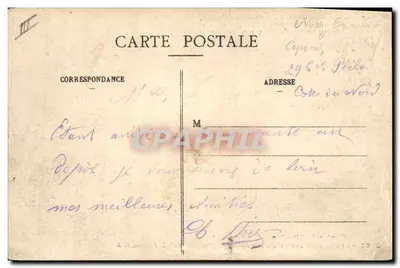As tribulações do Padre Antoine — Cortes du Lit-Clos — Coleção E. Hamonic, St-B. — Verso