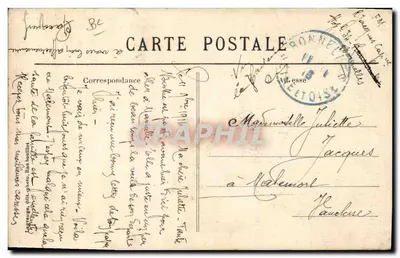 Woud van Rambouillet — Jacht op paarden — De Hertogin van Uzès en de Hertogin van Luynes — Achterkant