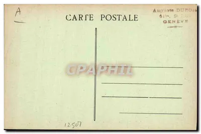 Forêt de Villers-Cotterêts — Équipage Monnier - Cerf de St-Hubert — Imprimé sur la carte par Riesa, lab.-édit. — Verso