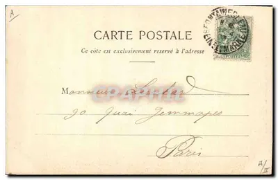 Chasse à Courre en Forêt de Fontainebleau — Le Rendez-vous — Thibault, éditeurs, Mélun, n°131 — Verso