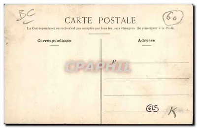 Antike Ansichtskarte Jagd auf COMPIÈGNE - Im Wald — Decelle, Compiègne, n°016 — Rückseite