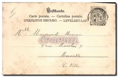 Mulher nos campos — Theo. Stroefers Kunstverlag, série 66, n° 10 — Verso