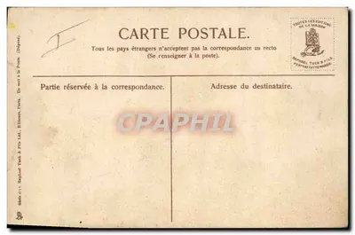 Fleurs de pensées — illustration — Raphael Tuck & fils, serie 605 — Achterkant
