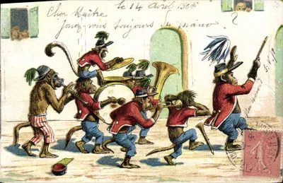 March der Affen in Uniform — Verlag S.V.P. — Nr. 30