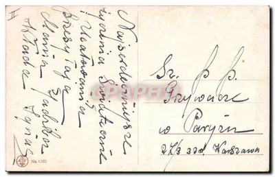 Rabbits and sheep — Easter greeting — No. 1381 — Rewers