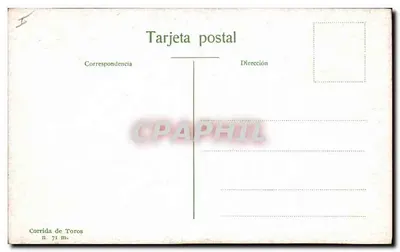 Ponieno banderillas — Bullfight n. 71 m. — Bullfight — Back