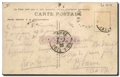Lunel (Hérault) — Passe de Mise à Mort — Éditeur Montpellier — Rückseite
