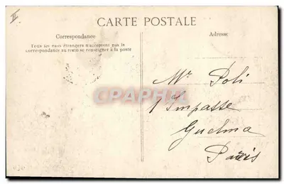 Le Havre — "La Provence" entrando al puerto en tiempo tormentoso — editor desconocido, n° 280 — Reverso