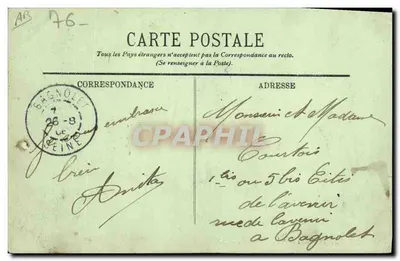 레 Havre — « La Provence » — LL. — 뒷면