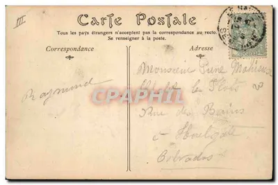 Le Havre — « La Provence », statek linii Compagnie Générale Transatlantique — ND Phor — Rewers