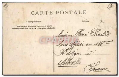 In Bretagne — Om de gesloten bed — Hallo in Bonneon — Collectie Villanis — Achterkant