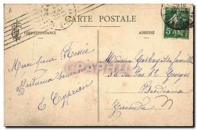 Les Lits-clos. Le Berceau — Wydawca E. Hamonic, St-B. — Rewers