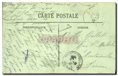 Chantilly — Promenade de la Meute — LL. n°47 — Verso