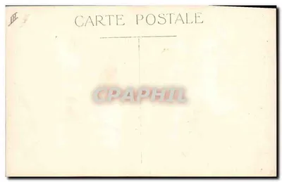 Grupo de homens a cavalo — campo gramado — Carta postal n° III — Verso