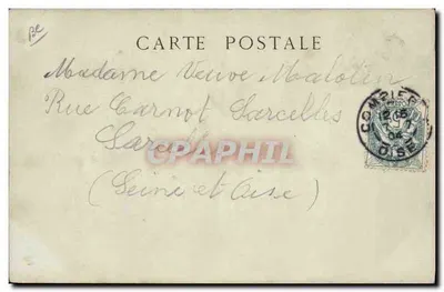 Caccia a cavallo di Compiègne — Equipaggio Olry — La Meule — Collezioni ND Phot — Verso