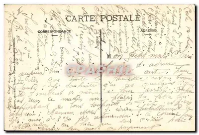 Lamartine no Museu de Mâcon — (por Decaisne) — série 45 — Lembranças de Lamartine — Verso
