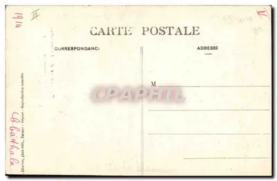 Lamartine (78 lat) — Souvenirs de Lamartine — Chervet, fot. i wyd., Davayé — Rewers