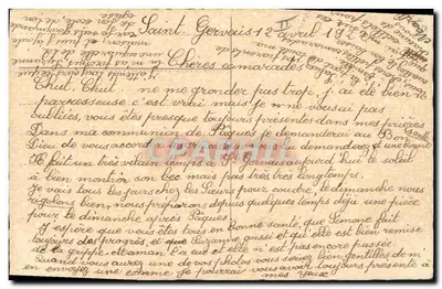 Fleurs de pâques — Carnations roses et rouges — Éditeur non identifié — Verso