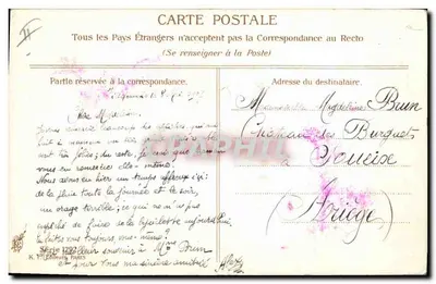 Jovem mulher em vestido leve — A. Asti — K. Y. Editores, Paris, Série 1292 — Verso