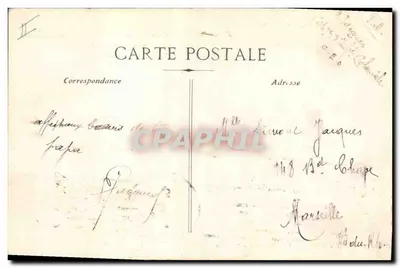 Navio postal « PLATA » — Companhia dos Transportes Marítimos — H. Géraud et Cie, Paris — Verso