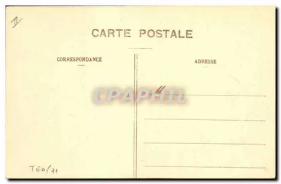 O Transatlântico « La Provence » — Le Havre — C.V. 2050 — Verso