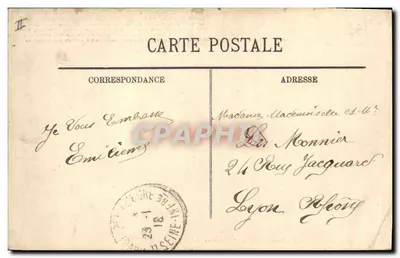 Le Havre — O Transatlântico "La Provence" — LL. — 203 — Verso