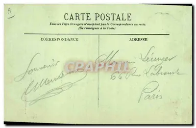 Le Havre — Afgang van de "La Provence", van de C.G.T. — LL. — n°663 — Achterkant