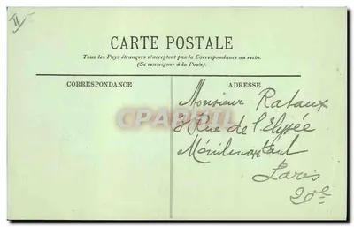 Le Tréport - As Pontas - Saída de 'La Picardie' — Graphil, n°32 — Verso