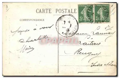 Intorno ai Lits-Clos — La Tentazione del Padre Antoine — Coll. E. Hamonic, St-B. — Verso