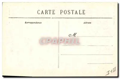 W Bretanii — Podwójne łóżko zamknięte — Kolekcja Villard, Quimper — Rewers