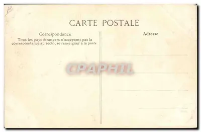 Morlaix — A velha porteira de água fumando seu cachimbo — Editor ELD, n° 428 — Verso