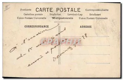 Pesce e motivi di Pasqua — 1° APRILE — M.F. PARIS — Verso