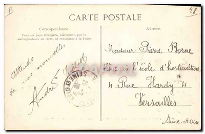 Jagd auf Hunde in der Forêt de Fontainebleau — Die Rückkehr zum Käfig — Siron Edit. — Rückseite