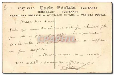 Caçadas a cavalo — O Encontro — Héliografia de N.D. Fot. — Verso