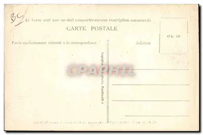 Forêt de RAMBOUILLET — Équipage de Bonneilles — Avant le lancé — Verso