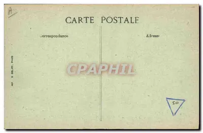Caça à cavalo na Floresta de FONTAINEBLEAU — Bat l'eau — Verso