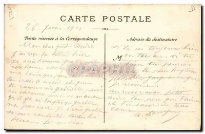Chantilly — Promenade de la Meute. — LL. — Verso