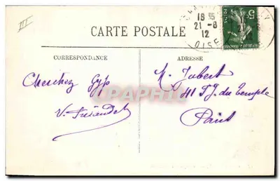 Chantilly — Promenade de la Meute — LL. — Reverso