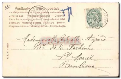 Dwie młode kobiety w strojach epokowych — Amiadies NY — wydawca Amiadies, N.Y. — Rewers
