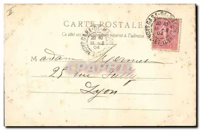 Ritratto di Lamartine a 20 anni — Egitto — editore sconosciuto — Verso