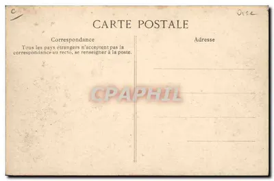 Compiègne — Fêtes de Jeanne d'Arc — edição não identificada — Verso