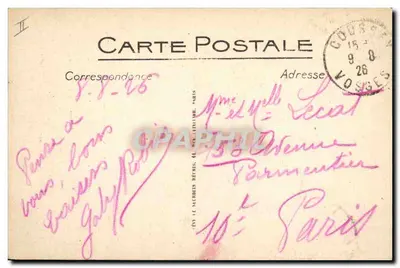 Jeanne d'Arc — portret historyczny — LL, n°12 — Rewers