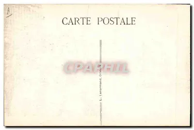 Orléans — De Feesten van het 500-jarig Jubileum van Jeanne d'Arc, 1929. Eerbetoon aan Jeanne d'Arc door de Marechaussee Pétain — Het Saluut aan de Vlag — Achterkant