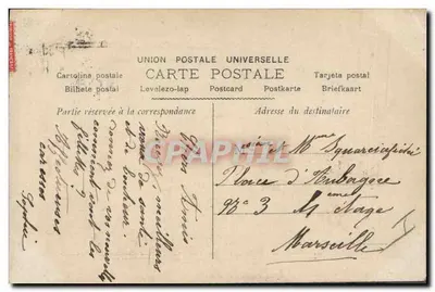 Crianças e homem de neve — Saint-Loup — editor NISTRA, n° 467 — Verso