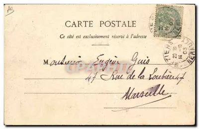 Abriènes de Béziers — Il Gioco delle Picche — M. P., Fot. (firma Gavray) — Verso